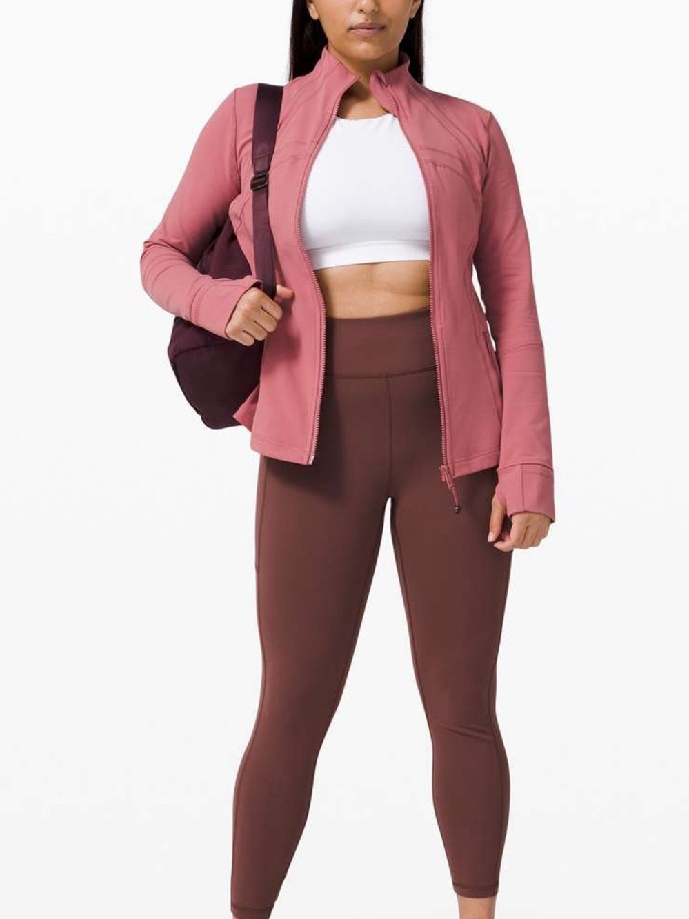 LULULEMON Define Jacket Luon Zip Up Brier Rose Size 6
